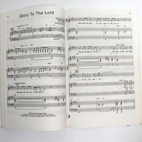 I Will Sing Choral Collection created by Don Moen Book - Picture 6 of 9